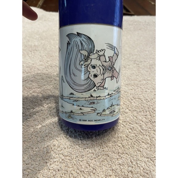 VINTAGE 1992 Aladdin TREASURE TROLLS Thermos for Lunch Box - Picture 2 of 7